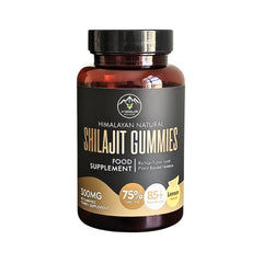 Shilajit Gummies 300mg | 30 Gummies Lemon Flavor - VIGOUR SHILAJIT UK
