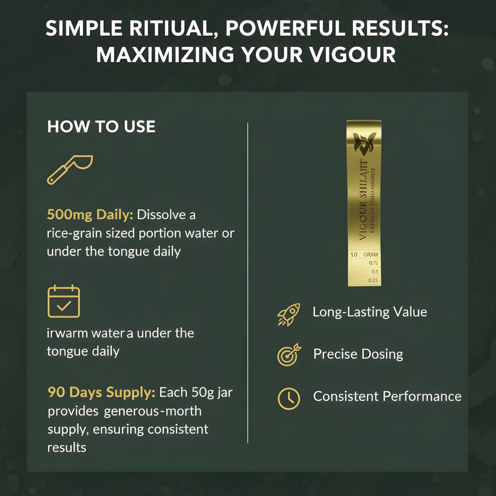 Shilajit Resin, Original Himalayan Shilajit 20g - VIGOUR SHILAJIT UK