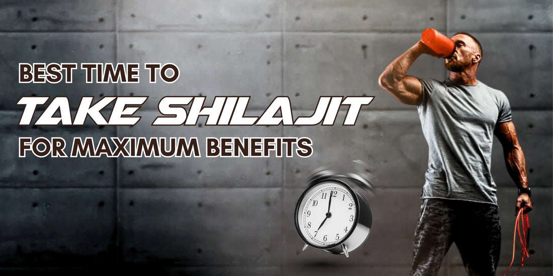 Best Time to Take Shilajit for Maximum Benefits - VIGOUR SHILAJIT UK
