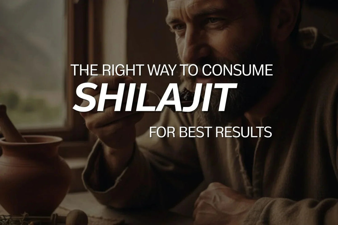The Right Way to Consume Shilajit for Best Results - VIGOUR SHILAJIT UK