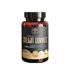 Shilajit Gummies 300mg | 30 Gummies Lemon Flavor - VIGOUR SHILAJIT UK