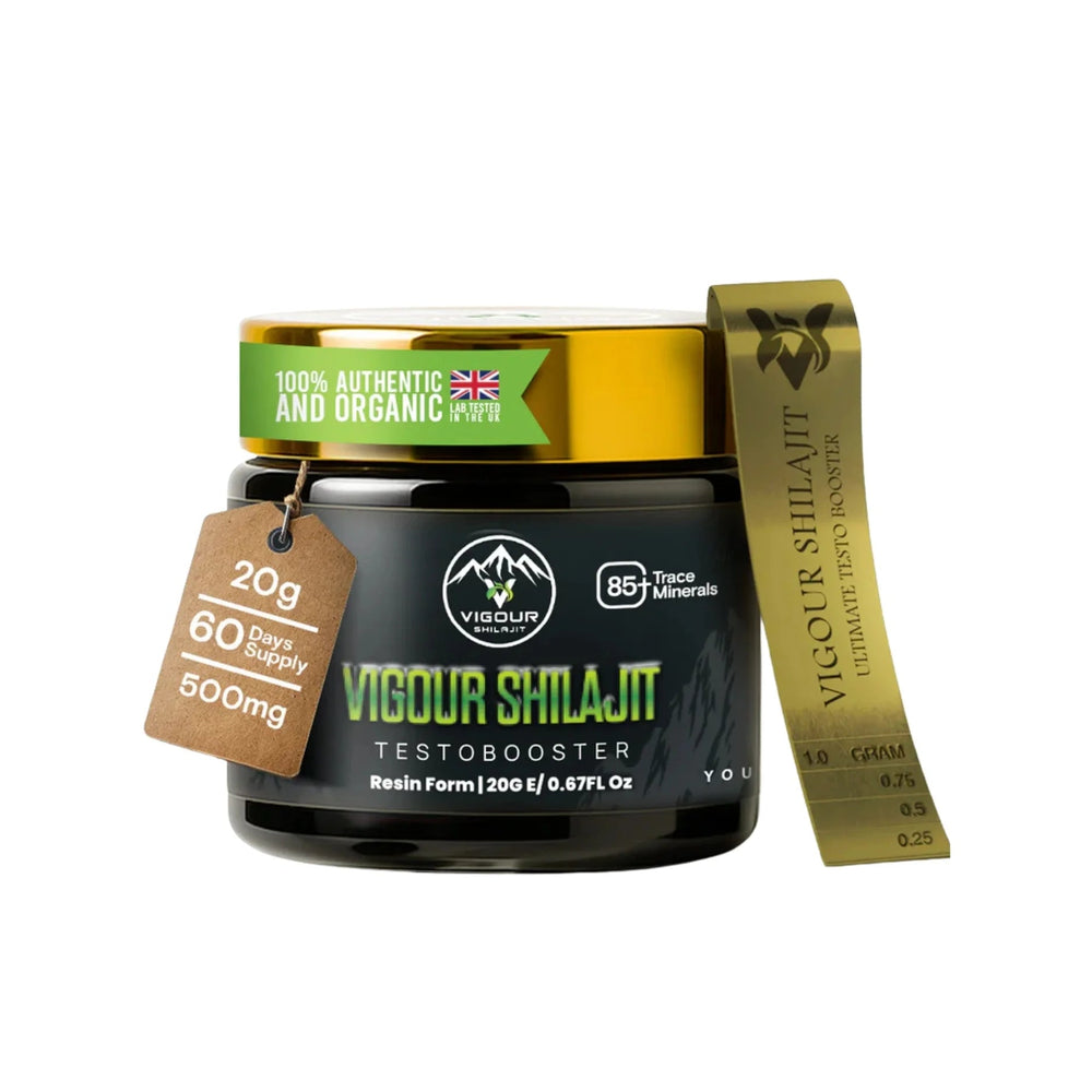 Shilajit Resin, Original Himalayan Shilajit 20g - VIGOUR SHILAJIT UK