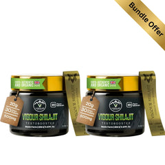 Vigour Shilajit Bundle 40g - VIGOUR SHILAJIT UK